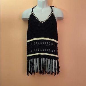 Lovemarks Large Crochet Halter Top